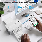 Bluetooth Thermal Shipping Label Printer, 4x6 Portable Thermal Address Label - Image 6