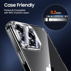 UniqueMe for 3 Pack iPhone 16 Pro/iPhone 16 Pro Max Camera Lens Protector - Image 6