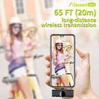 Wireless Mics, Wireless Clip on Microphones, Lapel Microphone A2d One Pair Two - Image 5