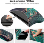 Mouse Pad Wrist Support, Laokiiy 2 in1 Keyboard Wrist Rest+ Ergonomic Mouse Pad - Image 4