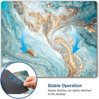 Mouse Pad, Marble Mouse Pad, Premium-Textured Mouse Mat Square Waterproof - Image 6