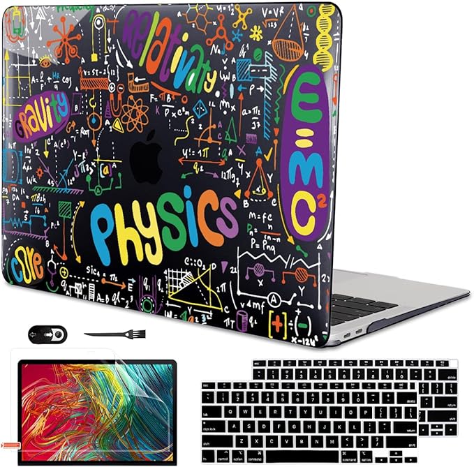 Compatible with MacBook Air 13 inch Case M1 A2337 A2179 A1932 2021 2020 2019 by LCMOCICO