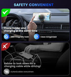 Mag-Safe Car Mount Charger 15W Magnetic Wireless Car Charger - Image 8