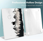 TWOLSKOO Compatible with M4 MacBook Air 13.6 inch Case 2025-2022 Release M4 - Image 5