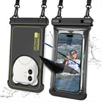 2 Pack Waterproof Phone Pouch, IP68 Waterproof Phone Cases Floating Up to 8.5" by XFEXFE