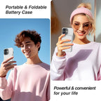 GIN FOXI Battery Case for iPhone 17, Charging Case Charger 8500mAh Ultra-Slim - Image 7