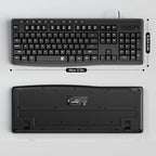 Redragon BK7366 Wired Keyboard, Silent Keyboard - Image 7