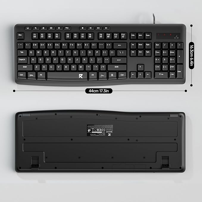 Redragon BK7366 Wired Keyboard, Silent Keyboard - Image 7