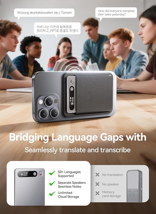 AI Voice Recorder with App Control, Advanced AI Technology - Image 5