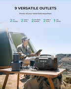 Andes 600 Pro Portable Power Station, 584Wh LiFePO4 Hybrid Battery Backup - Image 4
