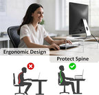 Egchi Acrylic Monitor Stand Riser, 2 Tier Clear Computer Monitor Stand - Image 3