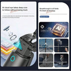 Auto Face Tracking Phone Holder, 360° Rotation Phone Tripod - Image 7