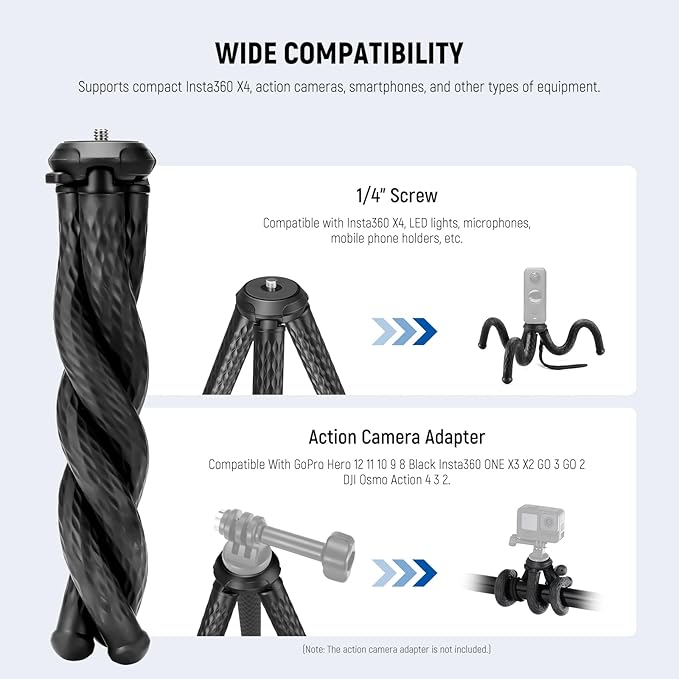 NEEWER Magnetic Flexible Phone Tripod Compatible - Image 4