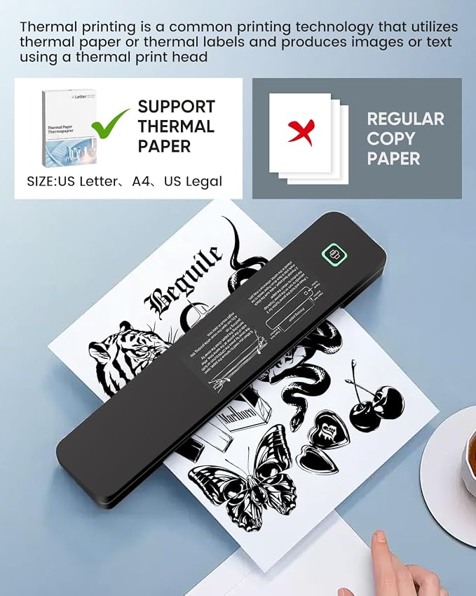 Saker Wireless Thermal Mobile Printer - Image 6