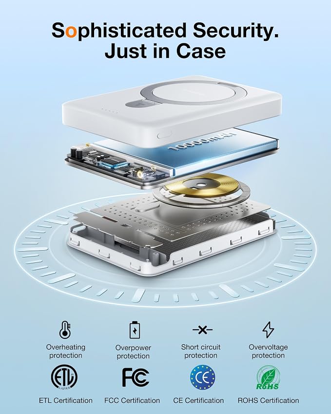 TORRAS 10000mAh Magnetic Portable Charger Power Bank - Image 7