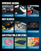 Owleys Portable Car Vacuum Cleaner “CrossClean 2-in-1 Vacuum & Air Blower | - Image 7