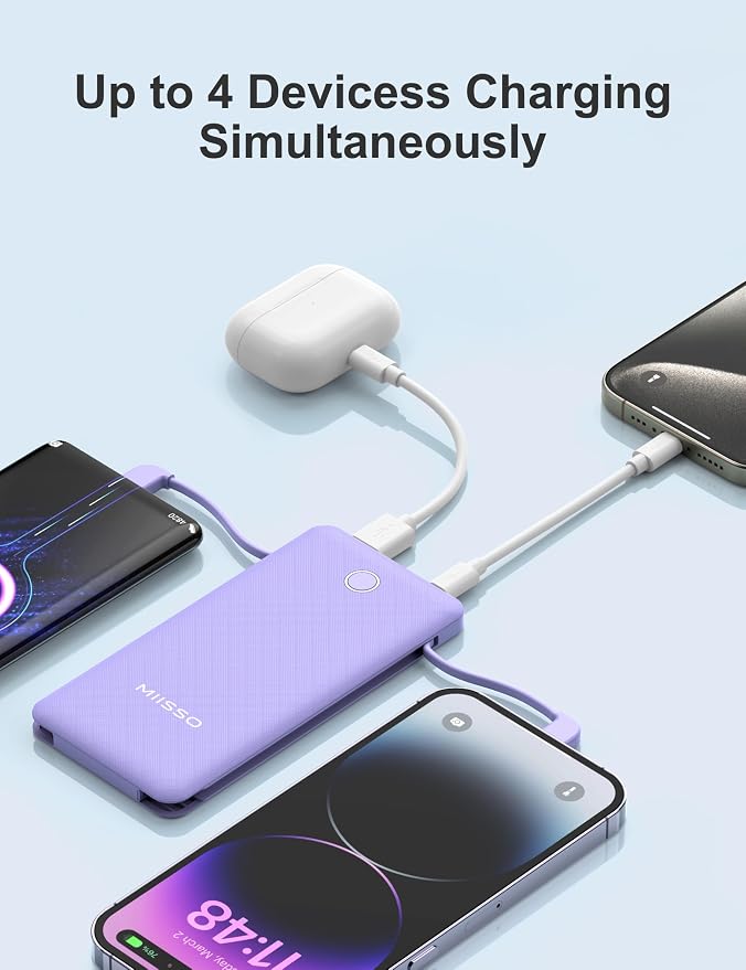 10000mAh Slim Portable Charger - Image 4