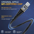 OIITH MFi Certified for iPhone Charger Cable 3 Pack 10 Ft, Extra Long for - Image 2