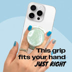 OnTheGrip Cute Natural Seashell Design Round Shape Collapsible Mobile Phone - Image 2