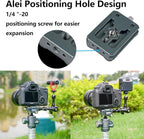Camera Quick Release Plate Kit, w 1/4" to 3/8" Screw Thread, Quick Release - Image 5