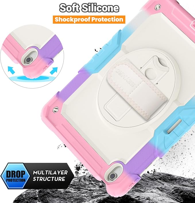 SEYMAC for iPad Air 13 Inch Case M3 2025/ M2 2024, Heavy Duty Shockproof - Image 7