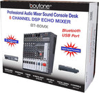 Boytone Dj Mixers 8 Channel Audio Mixer Sound Board - Image 7
