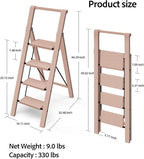 Taranta 4 Step Ladder, Lightweight Aluminum Step Stool - Image 6