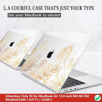 CISSOOK for MacBook Air 13.6 inch Case A3240 A2681 A3113 Release 2022 2023 2024 - Image 3
