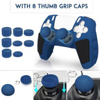 SIKEMAY Anti-Slip PS5 Controller Skin, Soft Thicken Non-Slip Studded Silicone - Image 7