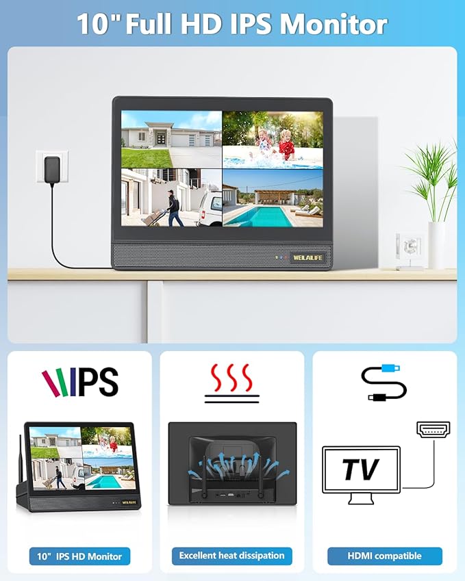 5MP Wireless Security Camera System - Image 2