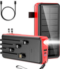 Portable Charger with Built in Cable and Wall Plug 50000mAh 22.5W Fast Charging by boogostore
