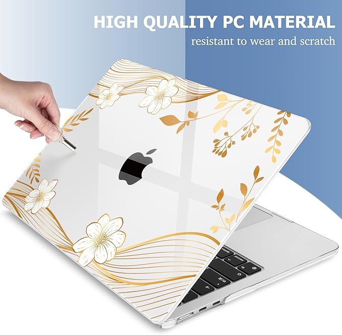 Mektron Compatible with M4 MacBook Air 15 inch Case 2025 A3241 2024 2023 M3 - Image 6