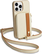 LAMEEKU for iPhone 14 Pro Max Wallet Case by LAMEEKU