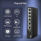 6-Port 10G/2.5G Ethernet Switch - Image 4