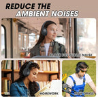BERIBES Upgraded Hybrid Active Noise Cancelling Headphones - Image 7