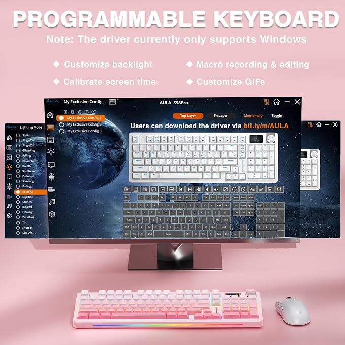 AULA S98 Pro Wireless Mechanical Keyboard - Image 8