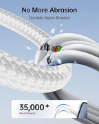 Short Multi Charging Cable 1FT 2Pack 3 in 1 Charger Cord Braided Universal - Image 5