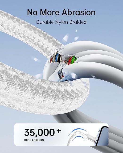 Multi Charging Cable 2Pack 6FT, 3 in 1 Charger Cable Braided Universal Phone - Image 5