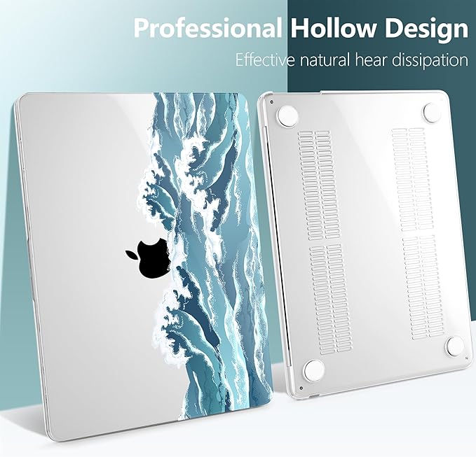TWOLSKOO Compatible with M4 MacBook Air 15 inch Case 2025-2023 Released Model - Image 5