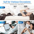 Magnetic Charging Cable, 540° Rotating Magnetic Phone Charger 3 in 1 Magnetic - Image 7