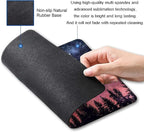 Hokafenle Square Mouse Pad, Galaxy Mouse Pad, Mouse Mat Square Waterproof Mouse - Image 2