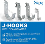 ICC Beam Clamp J Hook 1 5/16” Without Retainer Clip - Image 7