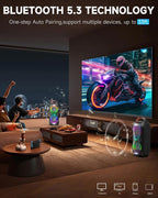 Wireless TWS Portable Bluetooth Speaker, Beat-Driven Lights, 120dB Loud Stereo - Image 6