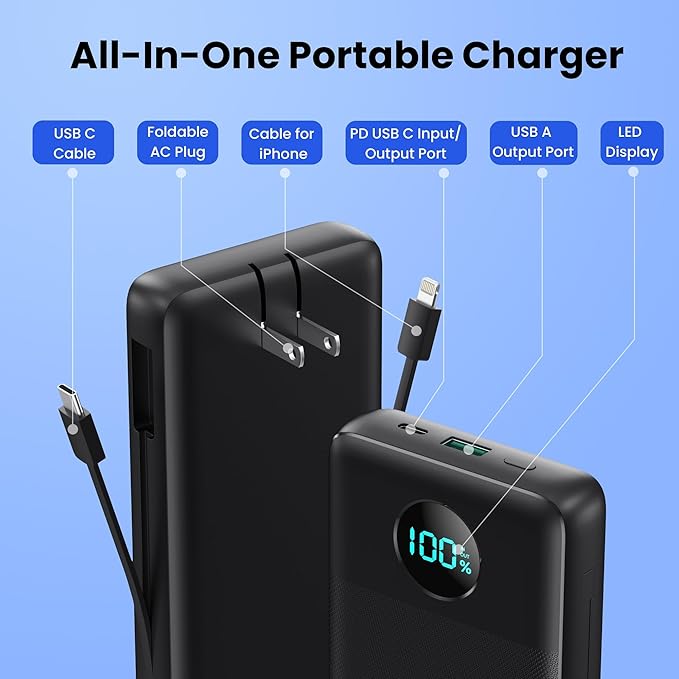 Portable Charger USB C Power Bank - Image 7