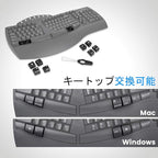 Perixx Periboard-612B Wireless Ergonomic Split Keyboard - Image 8