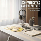 Flexzion DVD CD Sleeves 100 Pack - Image 2