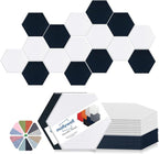 Mollywell Hexagon Acoustic Panels, High Density, Soundproofing, Decorative by Mollywell