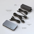 Satechi Thunderbolt 4 Dock Slim Hub Pro, USB C 100W Charging, Single 8K or Dual - Image 5