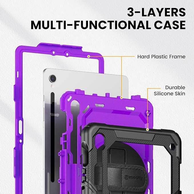 Timecity Case for Samsung Galaxy Tab S10 FE/ S9 FE 5G 10.9 Inch/ S9 11 Inch - Image 8