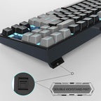 MageGee 75% Mechanical Gaming Keyboard, LED Blue Backlit, 87 Keys Compact TKL - Image 4